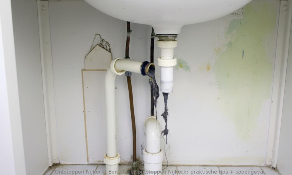 Een afvoer ontstoppen Nijkerk: praktische tips + spoedgeval
