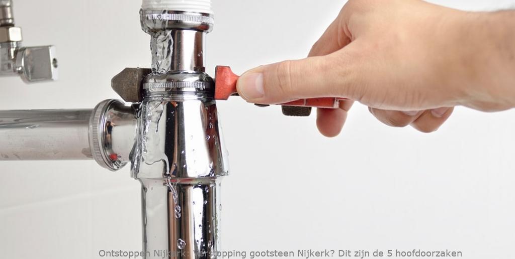 Verstopping gootsteen Nijkerk? Dit zijn de 5 hoofdoorzaken