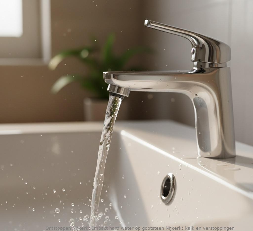 Impact hard water op gootsteen Nijkerk: kalk en verstoppingen