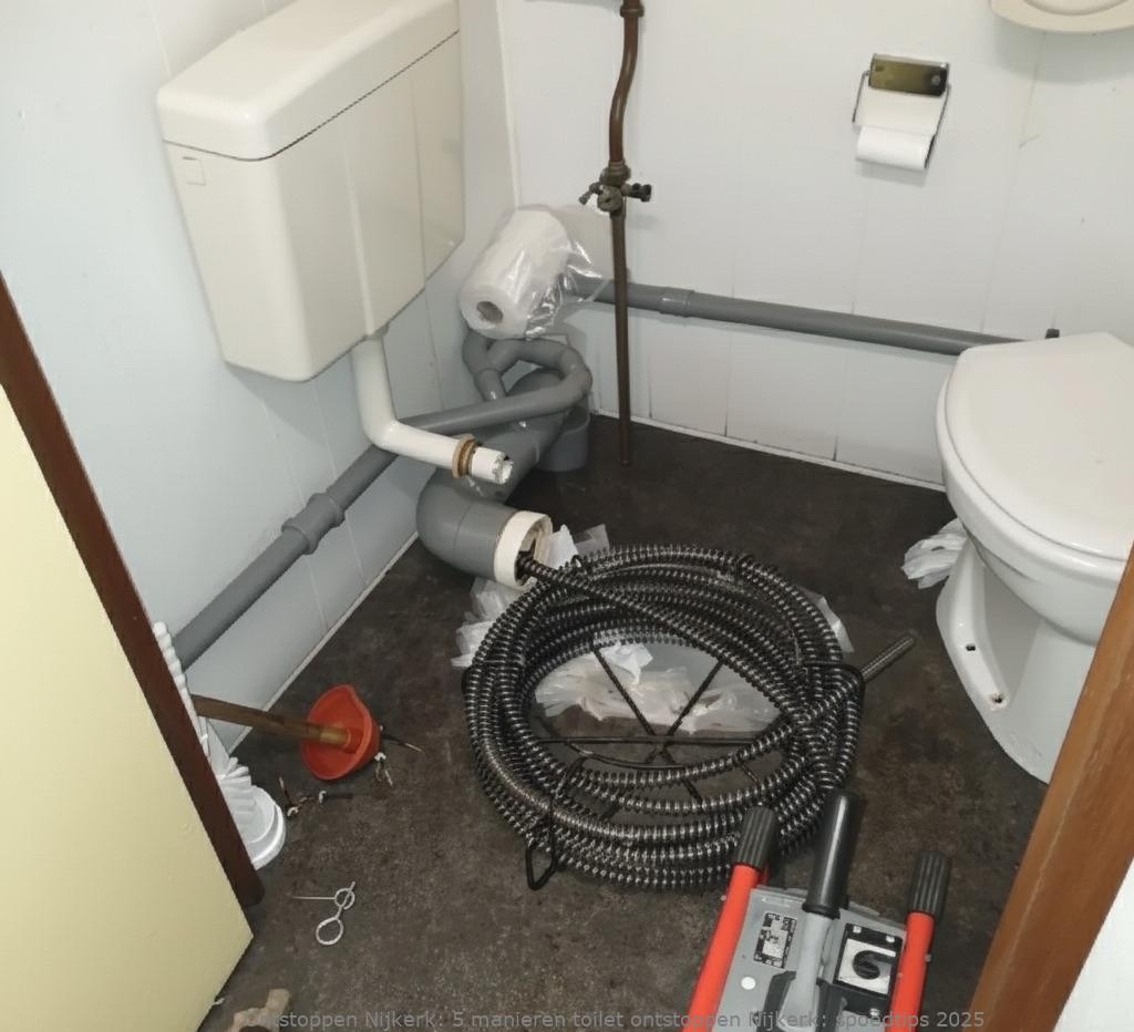 5 manieren toilet ontstoppen Nijkerk: spoedtips 2025