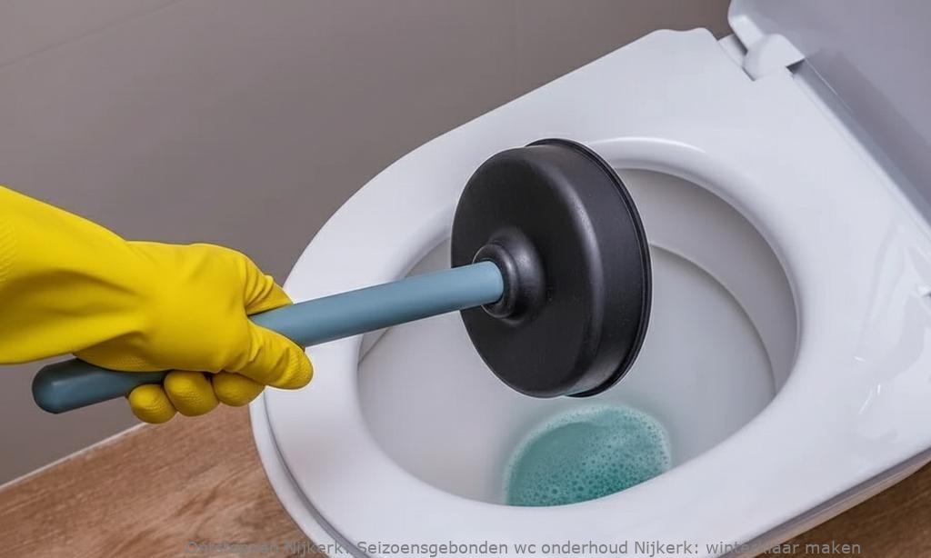 Seizoensgebonden wc onderhoud Nijkerk: winterklaar maken